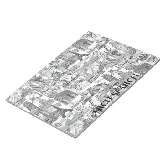 Caderno de Notas Mural Arch Search Notitieblok (Schuin)