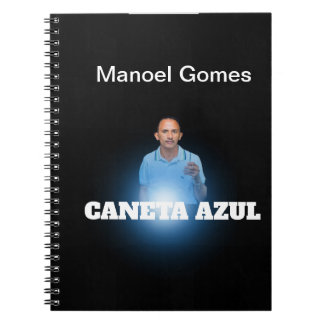 Caderno Espial com Foto CANETA AZUL Notitieboek