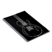 Caderno Espial com guitarra Notitieboek (Rechterzijde)