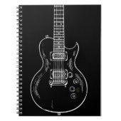 Caderno Espial com guitarra Notitieboek (Voorkant)
