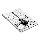 Caderno Espial Musical com guitarra Notitieboek (Rechterzijde)