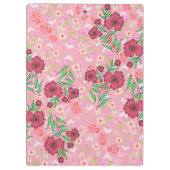 Caderno Espiral com Flores e joaninhas Klembord (Achterkant)