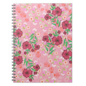 Caderno Espiral com Flores e joaninhas Notitieboek (Voorkant)