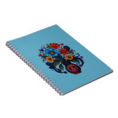 Caderno Espiral com Foto flores Notitieboek (Rechterzijde)