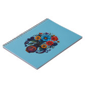 Caderno Espiral com Foto flores Notitieboek (Linkerzijde)