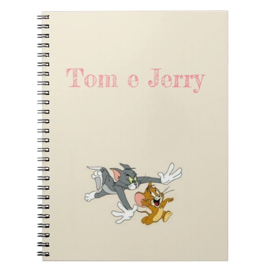 Caderno Espiral com Foto Notitieboek (Voorkant)
