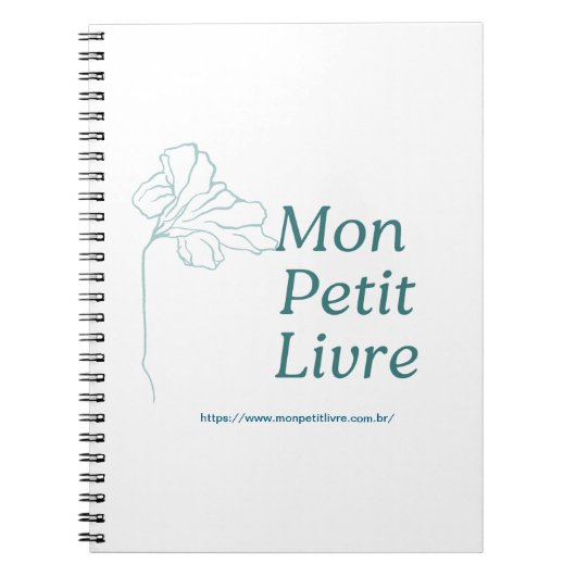 Caderno Espiral com Foto Notitieboek (Voorkant)