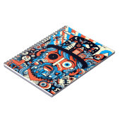 Caderno Espiral com Foto "Psychedelic #1" Notitieboek (Linkerzijde)