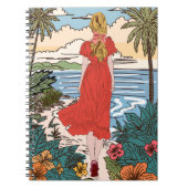 Caderno Espiral Moça Notitieboek (Voorkant)