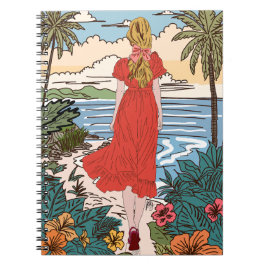 Caderno Espiral Moça Notitieboek