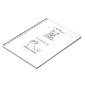 caderno espiral notitieboek (Linkerzijde)