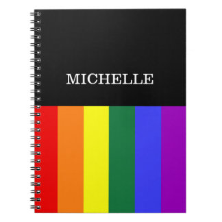 Caderno Espiral Orgulho Gay Rainbow Personalizado Notitieboek