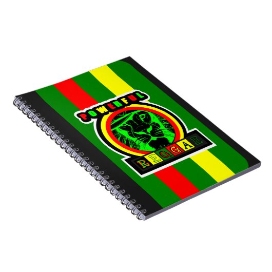 caderno espiral Powerful Reggae Notitieboek (Rechterzijde)