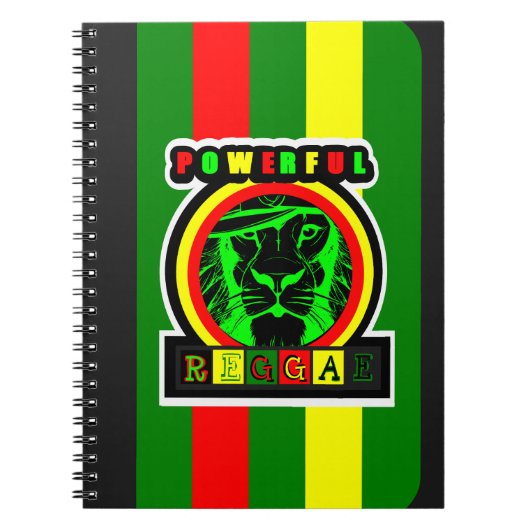 caderno espiral Powerful Reggae Notitieboek (Voorkant)