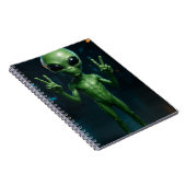 CADERNO Extraterrestre futurista Notitieboek (Rechterzijde)