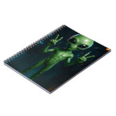CADERNO Extraterrestre futurista Notitieboek (Linkerzijde)