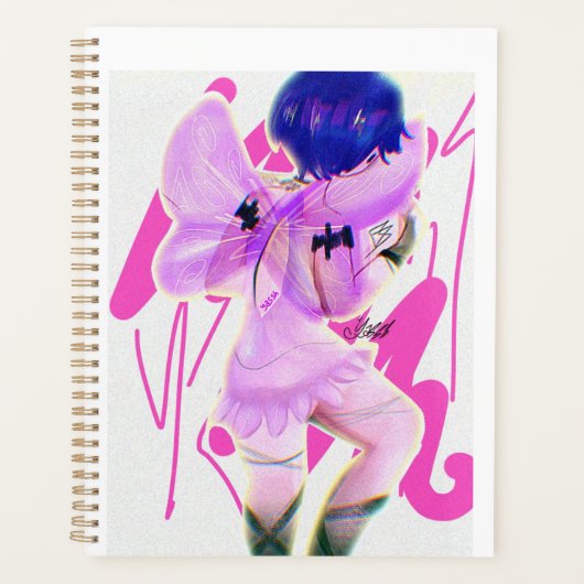 Caderno fairy  planner (Voorkant)