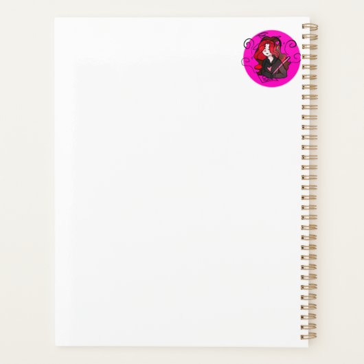 Caderno fairy planner (Achterkant)