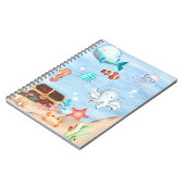 Caderno Fundo do Mar Meninos Notitieboek (Linkerzijde)