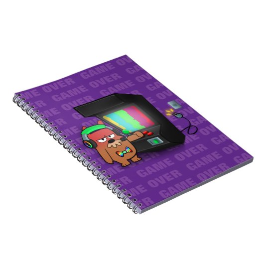 Caderno "Game Over" Notitieboek (Rechterzijde)