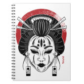 Caderno Gueixa/ notebook gueixa/ japão Notitieboek (Voorkant)