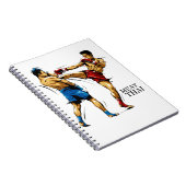 Caderno Muay Thai / Thai Boxing Notitieboek (Rechterzijde)