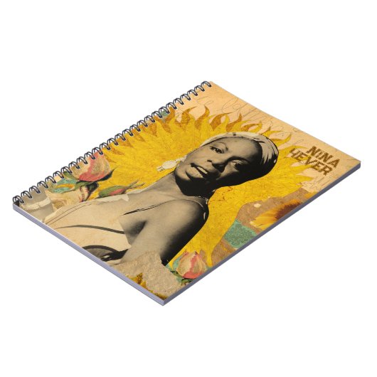CADERNO NINA SIMONE - A Arte do Jazz Notitieboek (Linkerzijde)