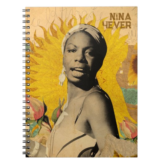 CADERNO NINA SIMONE - A Arte do Jazz Notitieboek (Voorkant)