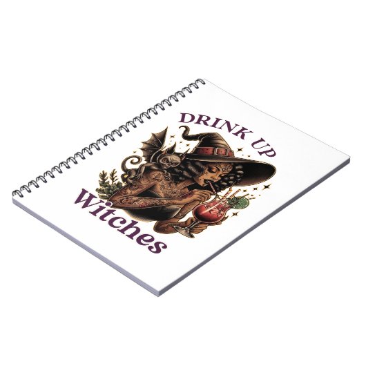 Caderno (Notebook) Beba Com As Bruxas Notitieboek (Linkerzijde)