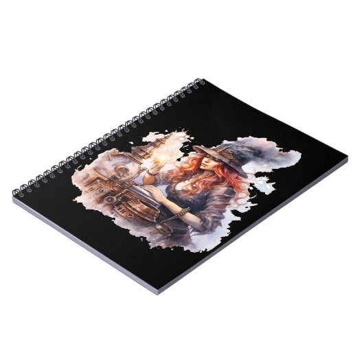 Caderno (Notebook) Halloween Steampunk Notitieboek (Linkerzijde)