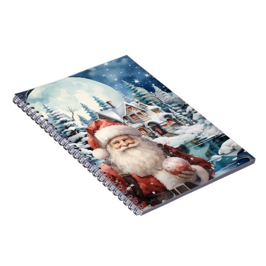 Caderno (Notebook) Noite do Papei Noel Notitieboek (Rechterzijde)