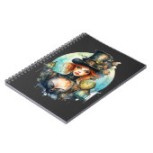 Caderno (Notebook) Olhar do Tempo Steampunk Notitieboek (Linkerzijde)