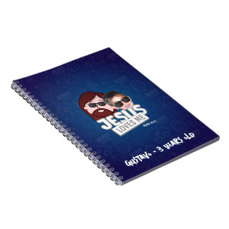 Caderno personalizado com a foto da criança notitieboek