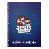 Caderno personalizado com a foto da criança notitieboek (Voorkant)