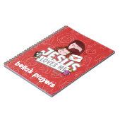 Caderno personalizado para orações - crianças notitieboek (Linkerzijde)