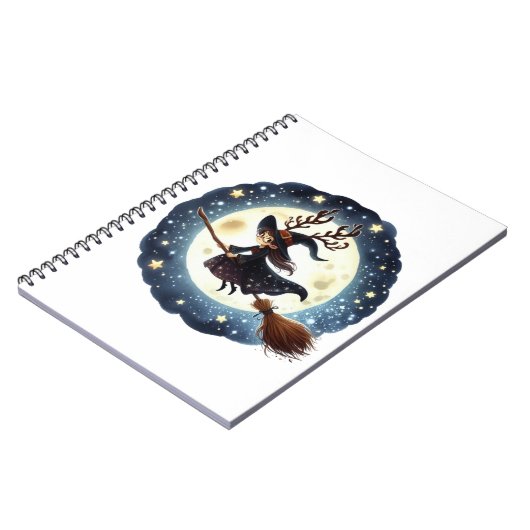 Caderno Viagem da Bruxa Natalina Notitieboek (Linkerzijde)