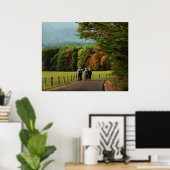 Cades Cove Amish Poster (Thuiskantoor)