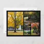Cades Cove - Autumn Colors Photo Collage Briefkaart (Voorkant / Achterkant)