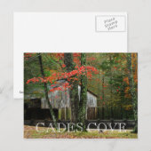 Cades Cove - Autumn in the Smokies Briefkaart (Voorkant / Achterkant)