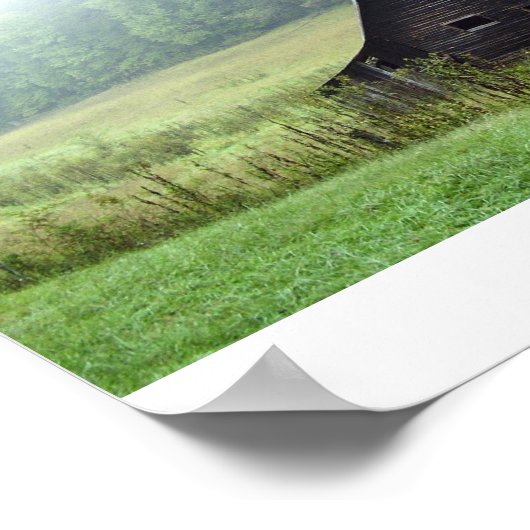 Cades Cove Barn Poster (Hoek)