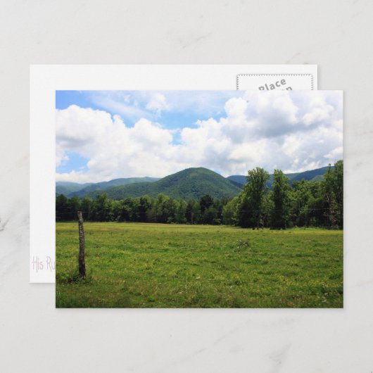 Cade's Cove Briefkaart (Voorkant / Achterkant)