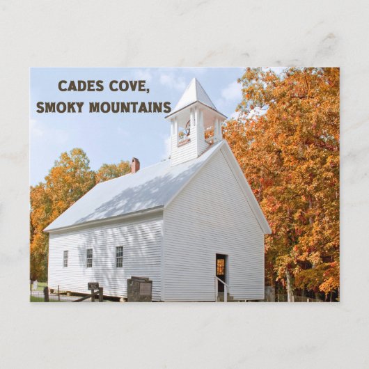 CADES COVE Briefkaart Souvenir (Voorkant)