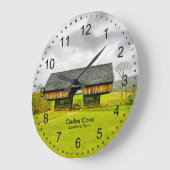 Cades Cove Cantilever Barn op Tipton Place Smokies Grote Klok (Hoek)