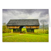 Cades Cove Cantilever Barn Tipton Place Smokies (Voorkant Horizontaal)