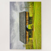 Cades Cove Cantilever Barn Travel Photography Legpuzzel (Verticaal)