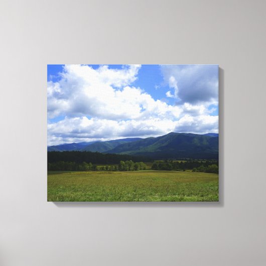Cades Cove Canvas Afdruk (Voorkant)