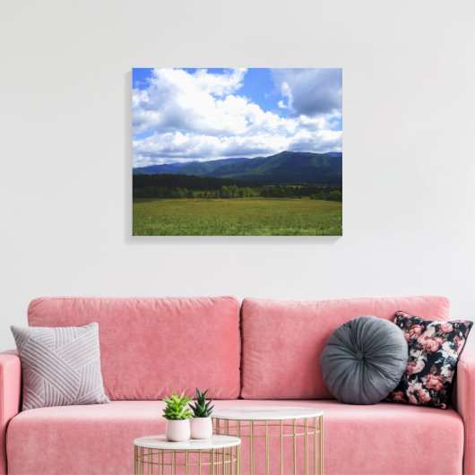 Cades Cove Canvas Afdruk (Insitu (Woonkamer))
