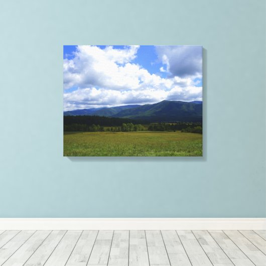 Cades Cove Canvas Afdruk (Insitu (Houten vloer))