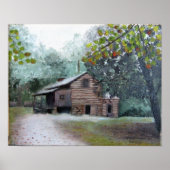 Cades Cove Elijah Oliver's Cabin Poster (Voorkant)