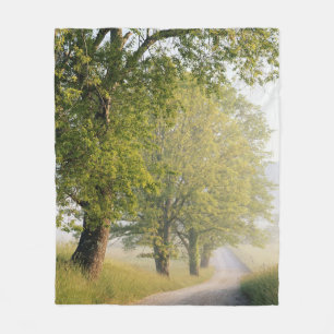 Cades Cove   Great Smokey Mountains, TN Fleece Deken